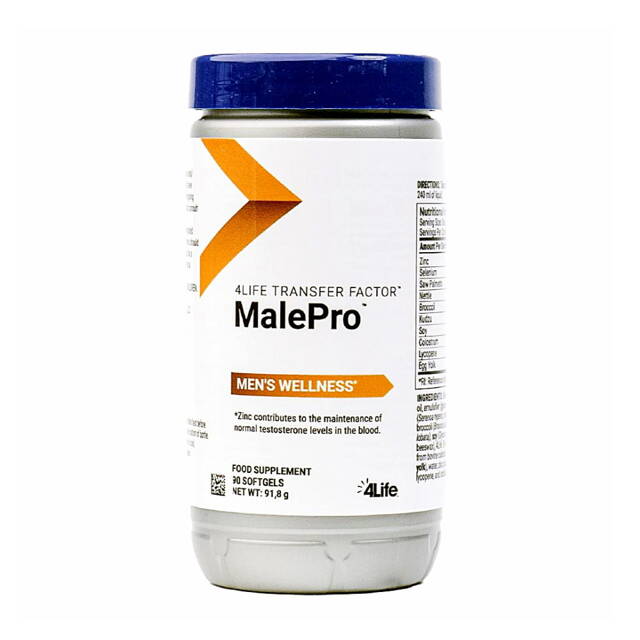 Transfer Factor Malepro - 90 caps, dietary supplement 4Life, USA